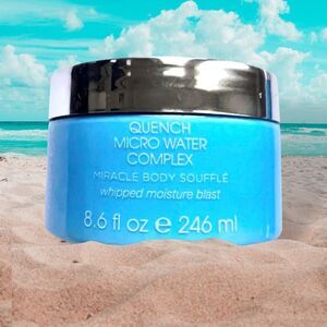 Quench Micro Water Complex Miracle Body Sea Salt Scrub Exfoliant 13.8 oz 395mL